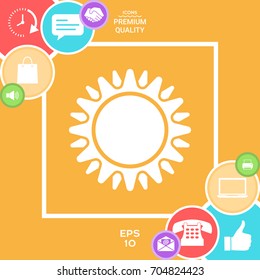 Sun icon