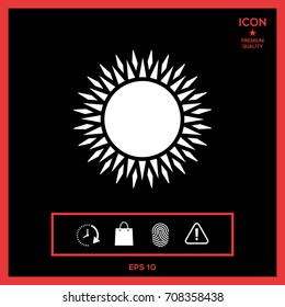 Sun icon
