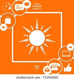 Sun icon
