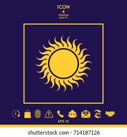 Sun icon