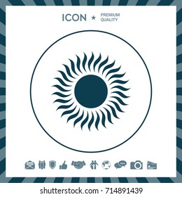 Sun icon