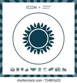 Sun icon