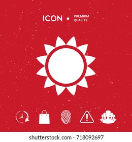 Sun icon