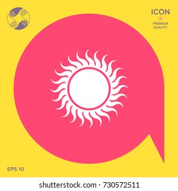 Sun icon