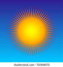 Sun icon