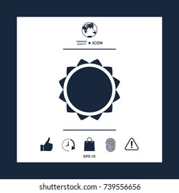 Sun icon
