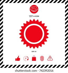 Sun icon