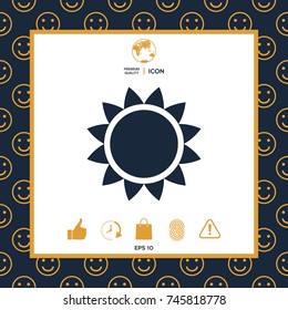 Sun icon