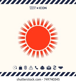 Sun icon