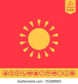 Sun icon