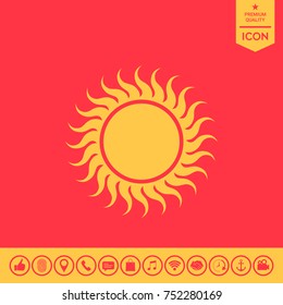 Sun icon