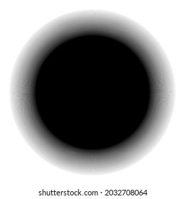 Icono de sol, imagen vectorial de color negro, imagen de estilo plano