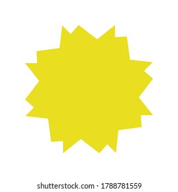Sun icon creative logo design vector