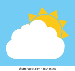 Sun icon design 