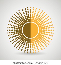sun icon design 