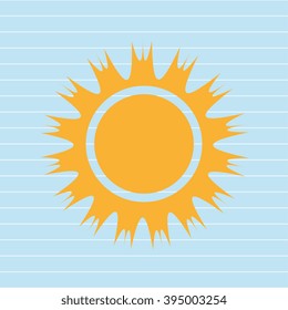 sun icon design 