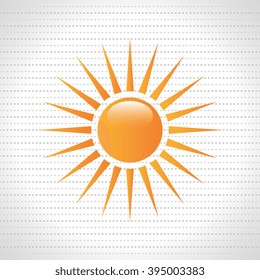 sun icon design 