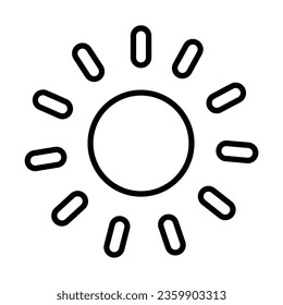 Sun icon design for personal commercial use