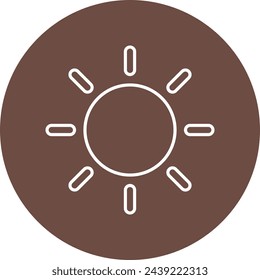 Diseño De Iconos Sun Para Uso Personal Y Comercial.