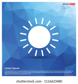 Sun Icon - Free vector icon