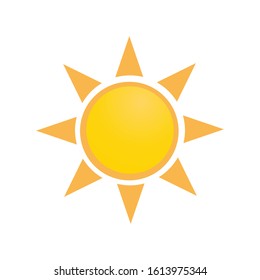 Sun Icon for Graphic Design Projects