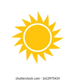 Sun Icon for Graphic Design Projects