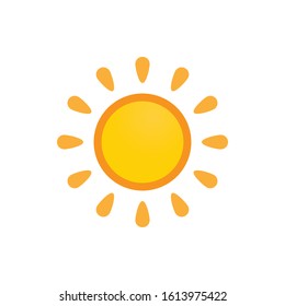 Sun Icon for Graphic Design Projects