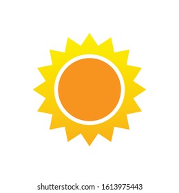 Sun Icon for Graphic Design Projects