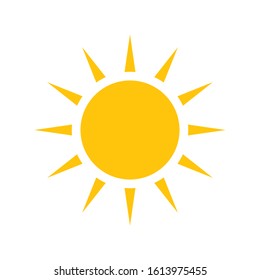 Sun Icon for Graphic Design Projects