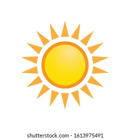 Sun Icon for Graphic Design Projects