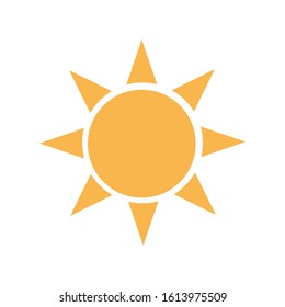 Sun Icon for Graphic Design Projects