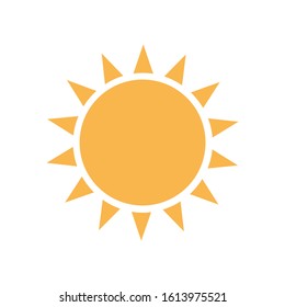 Sun Icon for Graphic Design Projects