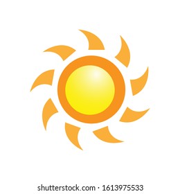 Sun Icon for Graphic Design Projects