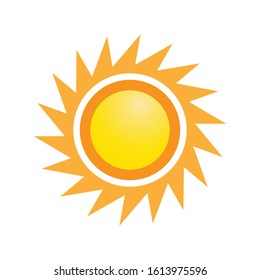 Sun Icon for Graphic Design Projects