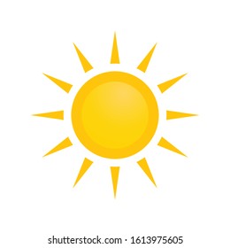 Sun Icon for Graphic Design Projects