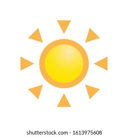 Sun Icon for Graphic Design Projects