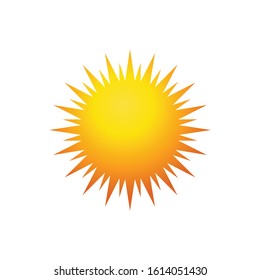 Sun Icon for Graphic Design Projects