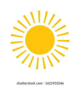 Sun Icon for Graphic Design Projects
