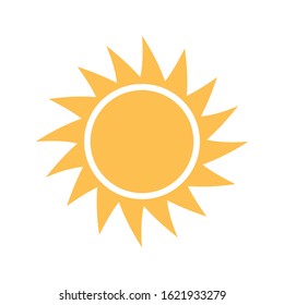 Sun Icon for Graphic Design Projects