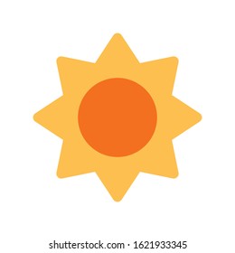 Sun Icon for Graphic Design Projects