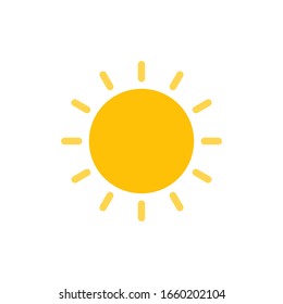 Sun Icon for Graphic Design Projects