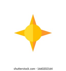 Sun Icon for Graphic Design Projects