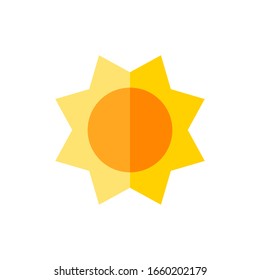 Sun Icon for Graphic Design Projects