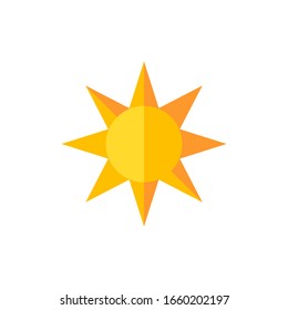 Sun Icon for Graphic Design Projects