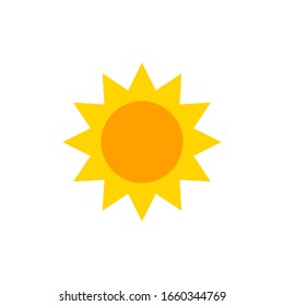 Sun Icon for Graphic Design Projects