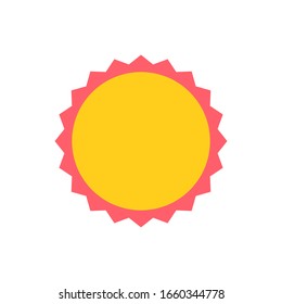 Sun Icon for Graphic Design Projects