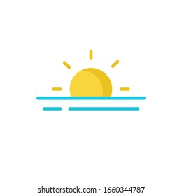 Sun Icon for Graphic Design Projects