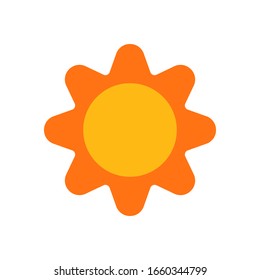 Icono de Sun para proyectos de diseño gráfico