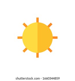 Sun Icon für Grafikdesign-Projekte