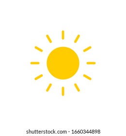 Sun Icon for Graphic Design Projects